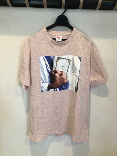 Supreme Bible Tee "Pink"