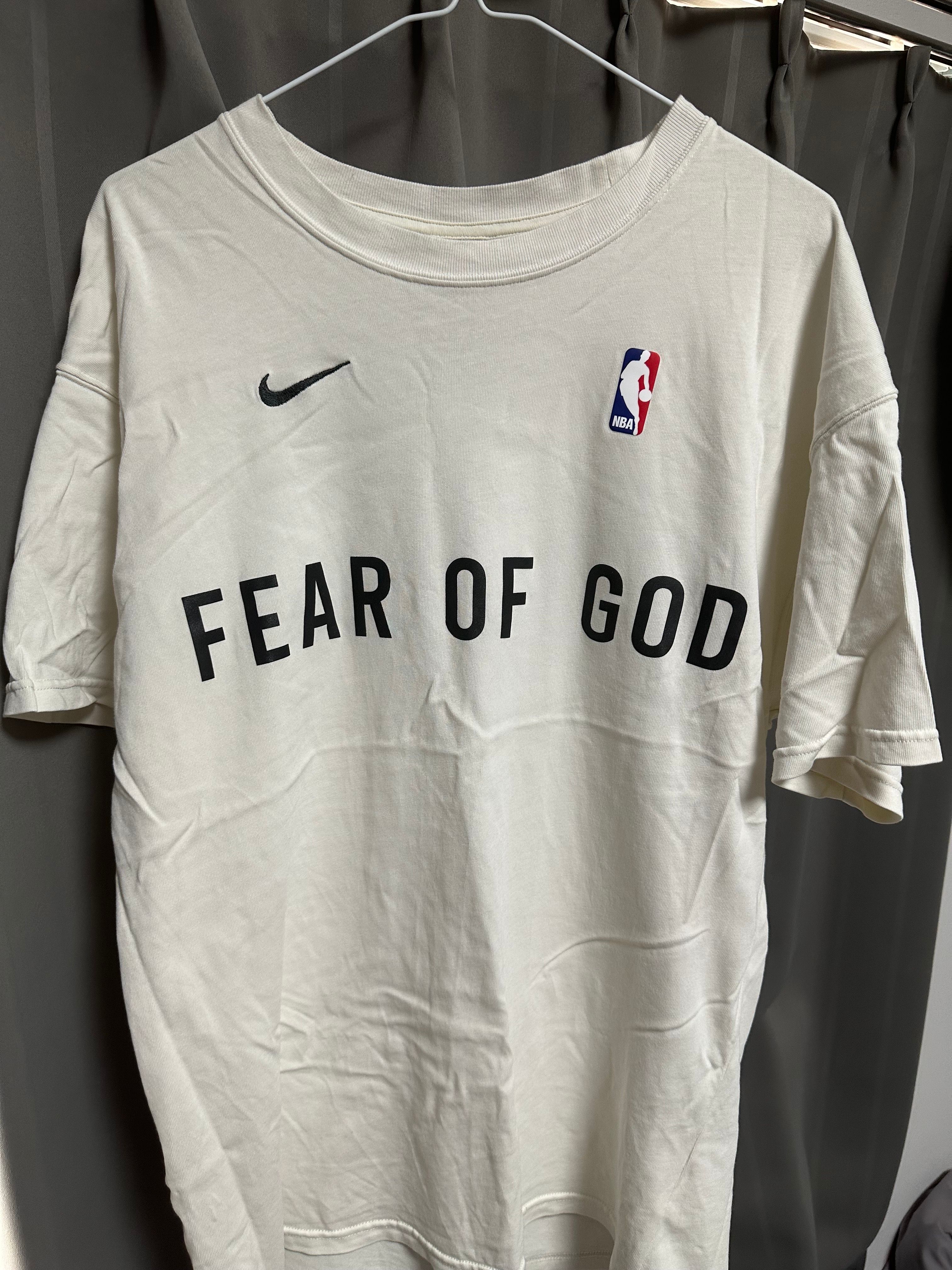 FEAR OF GOD / Nike Warm Up T-Shirt "Sail"