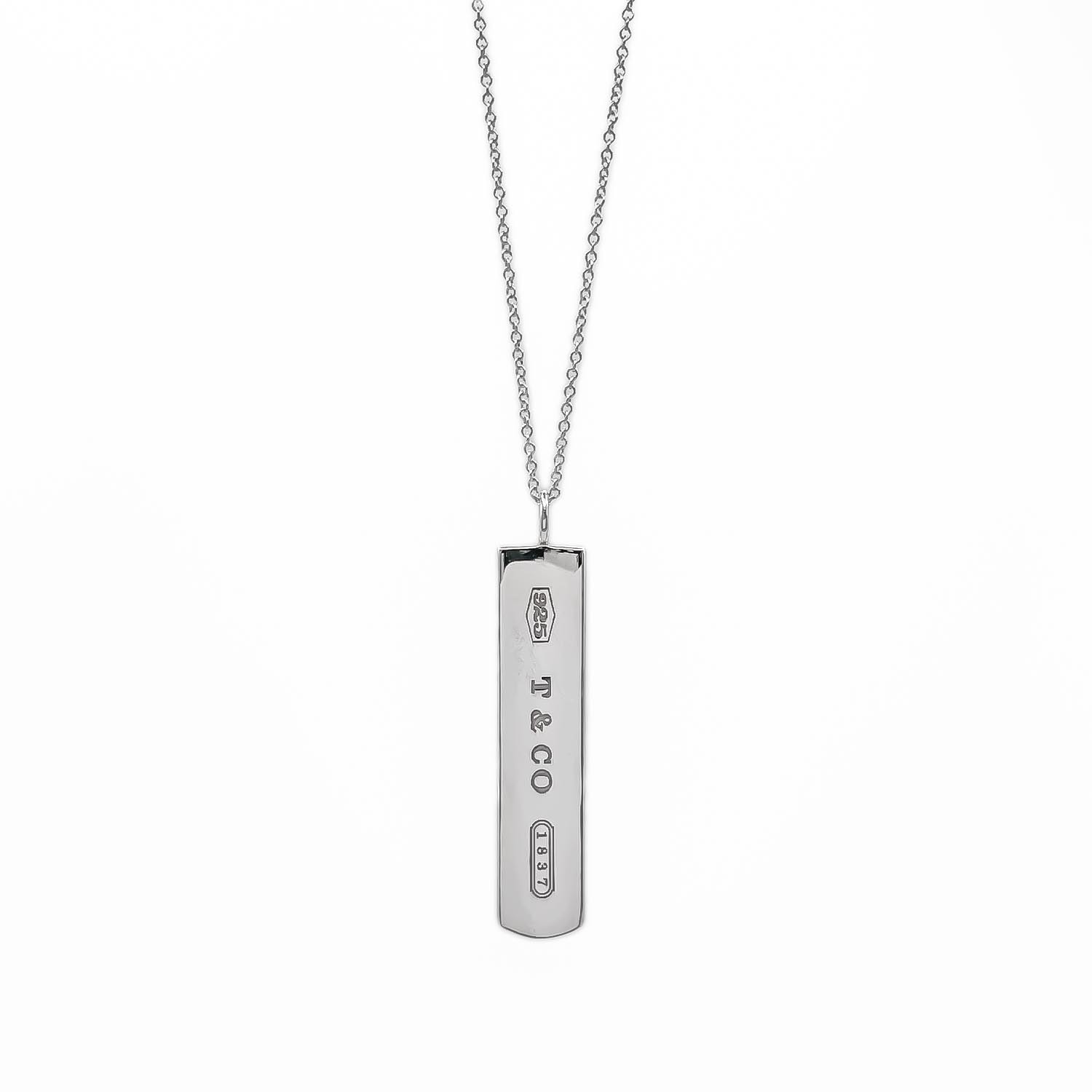 TIFFANY&Co. ティファニー ナローバー ネックレス
ペンダント SV925 シルバー 新品仕上済 レディース
【中古】