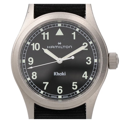 ハミルトン 【美品】H69401430 カーキ フィールド Quartz クオーツ 38mm