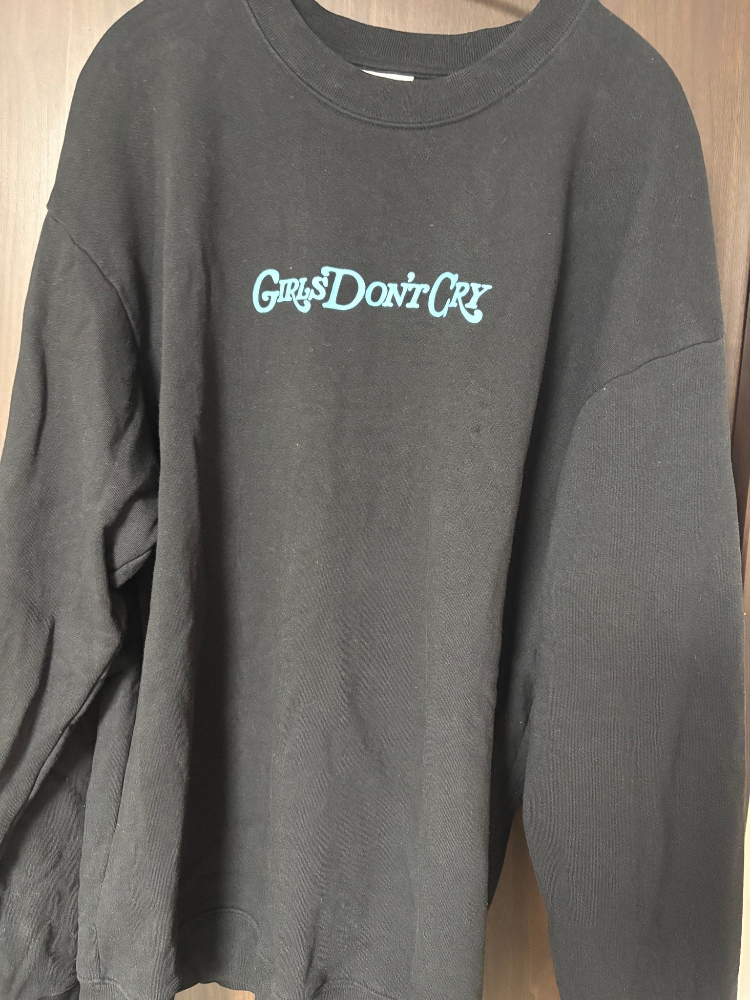 Girls Don't Cry Angel Crewneck "Black" / VERDY