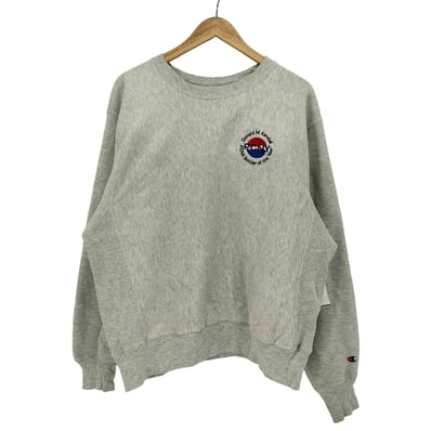 00S PREMIUM REVERSE WEAVE リバース ウィーブ 企業 ロゴ 刺繍 クルーネック スウェット【1140438517929】