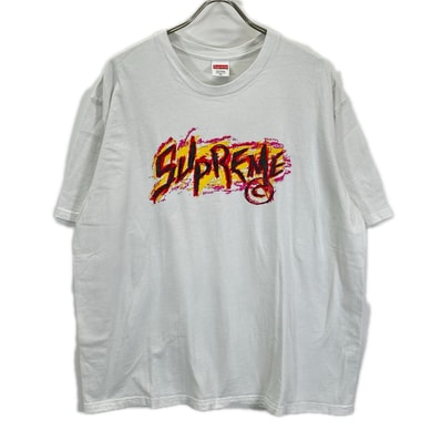 シュプリーム 20FW ホワイト Scratch Tee Tシャツ XL