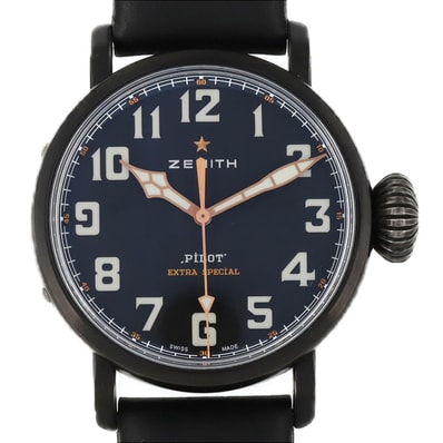 【ノーメンテナンス還元価格】ゼニス パイロットタイプ20トンアップ 11.2432.679/21.C900 SS 自動巻