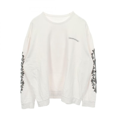 Chrome Hearts Dagger Eye Chart Sweatshirt "White"