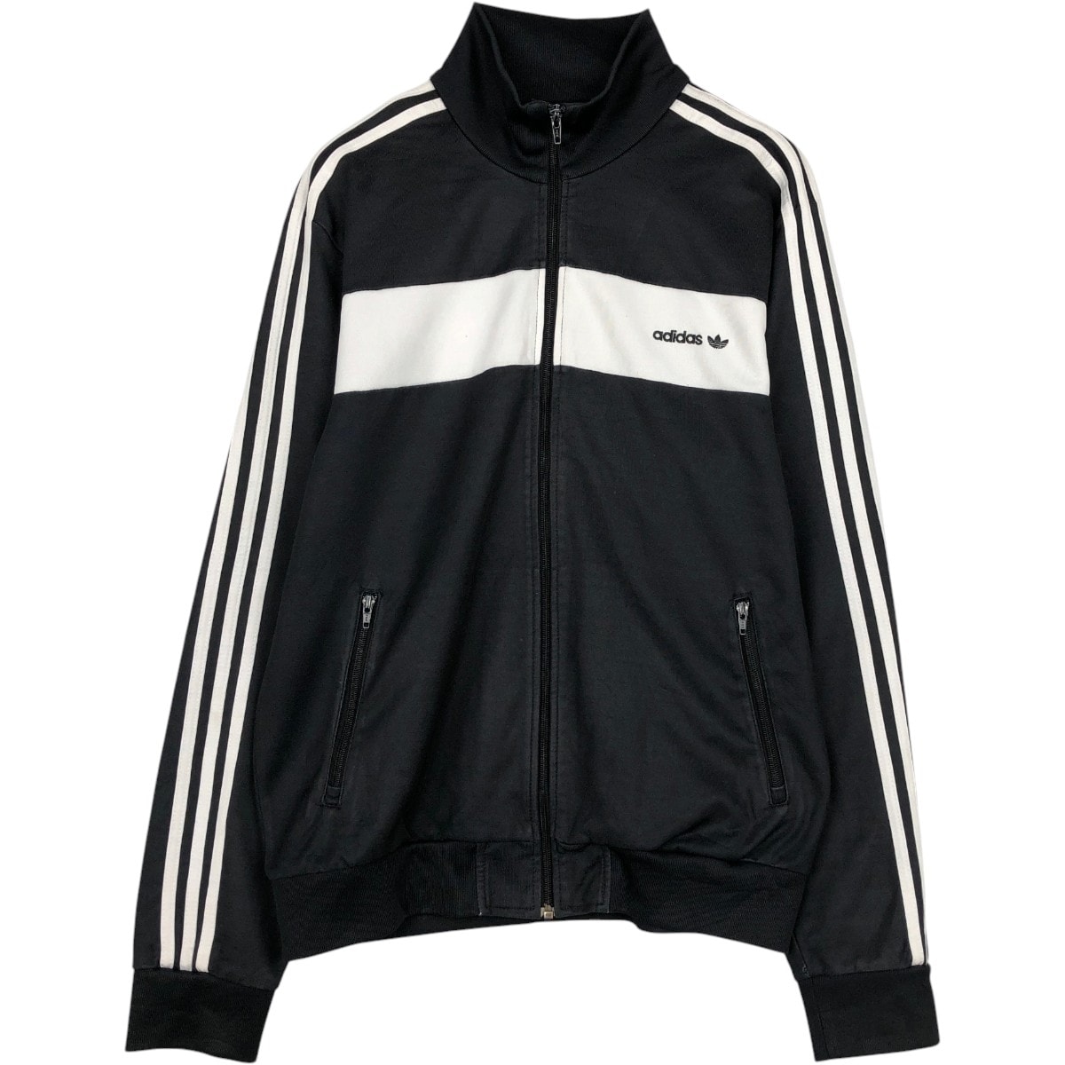 古着 アディダス adidas ORIGINALS オリジナルス トレフォイルロゴ ジャージ トラックジャケット メンズXL相当/eaa678125