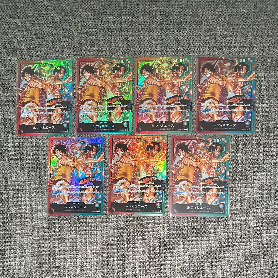 ルフィ&エース L [ST30-001](スタートデッキEX「ルフィ&エース」)