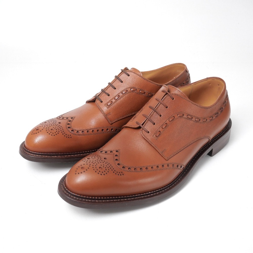 ■美品■J.M WESTON ジェイエムウエストン 331 ドレスシューズ サイズ8 D ラストP1 フルブローグ ダービーシューズ ブランド古着【中古】20260603/RA9561