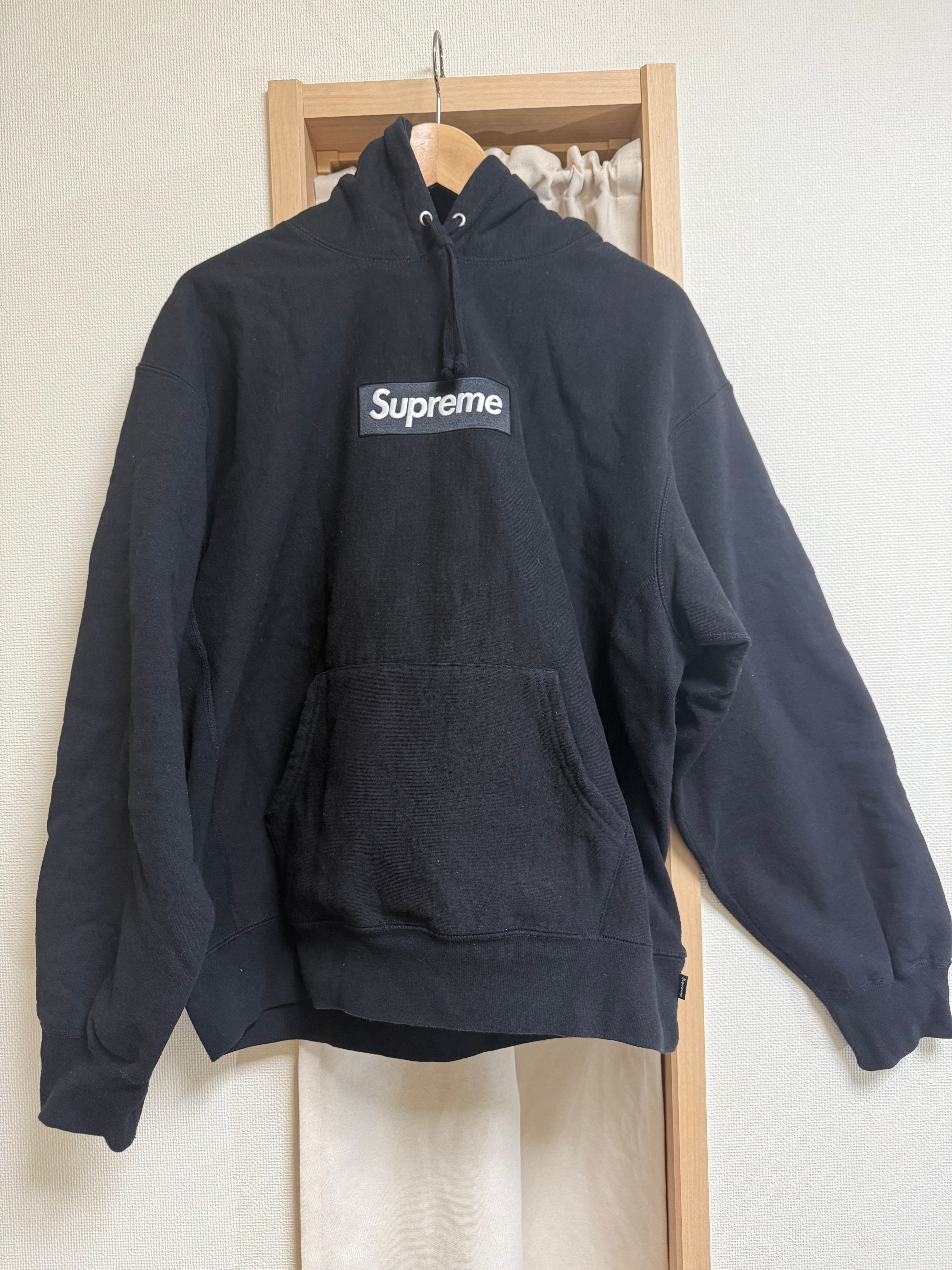 Supreme Box Logo Hooded Sweatshirt "Black" (24FW)
