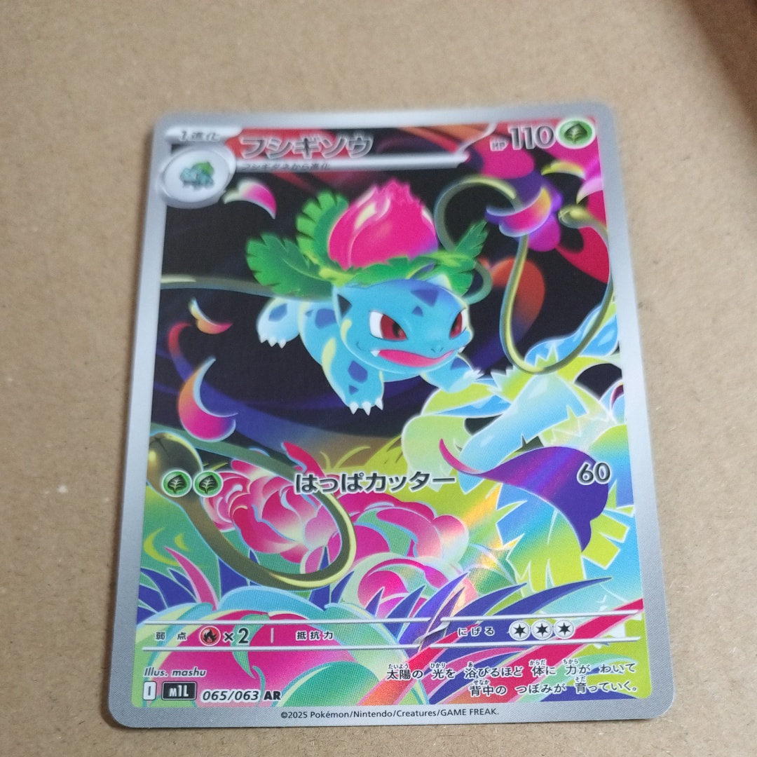 フシギソウ 【PSA10】フシギソウ AR メガブレイブ M1L 065/063 ② AR