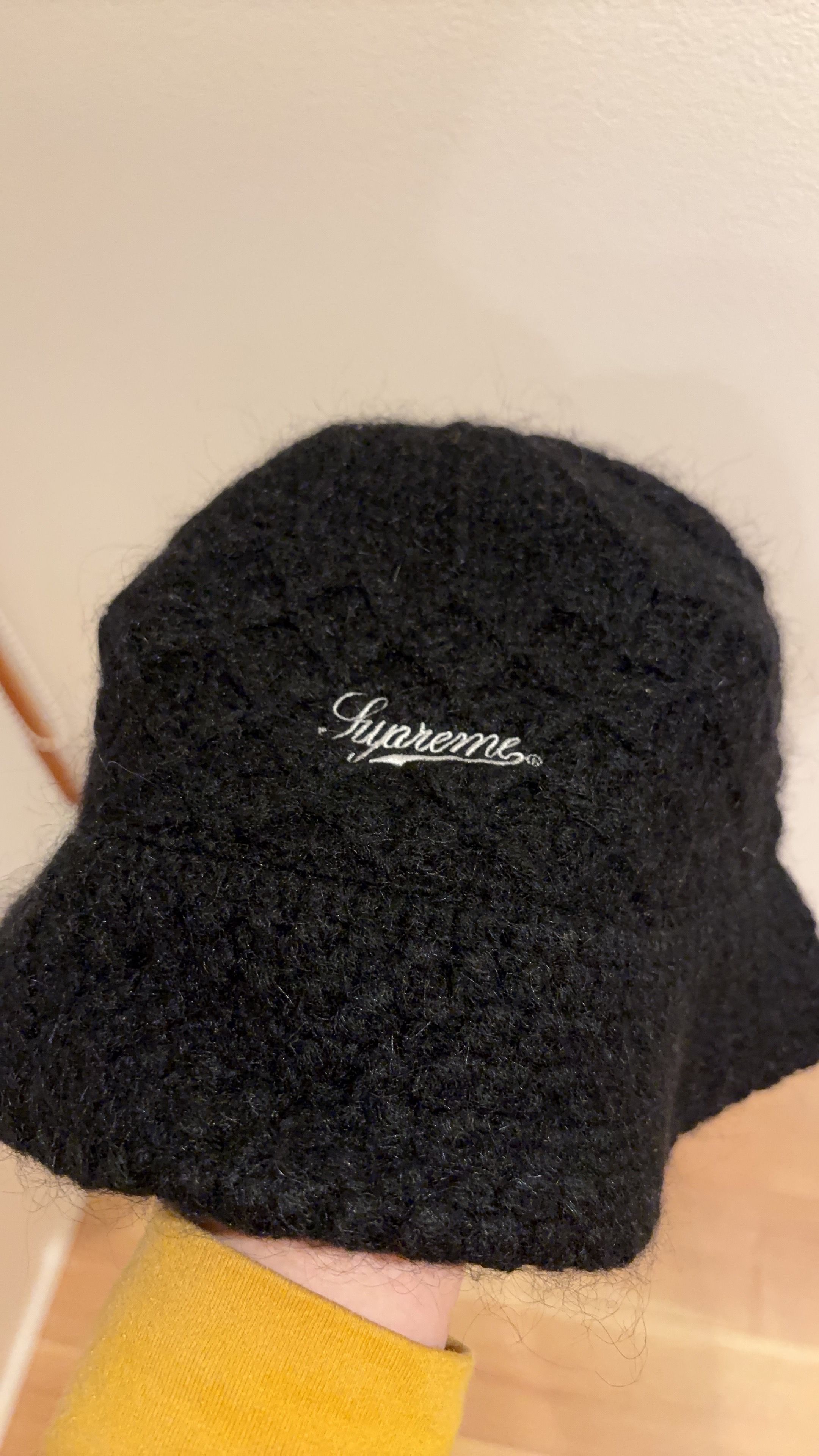 未使用に近い】シュプリーム モヘヤ クロシェ クラッシャー 