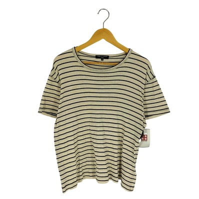 AD2010 11SS ボーダー コットン リネン S/S Tシャツ【1142502762198】