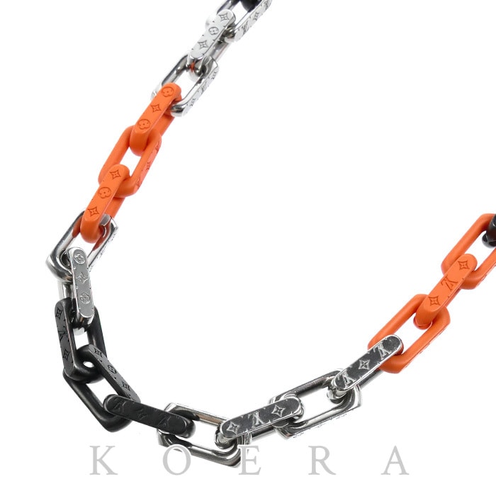 【なお】LOUIS VUITTON チェーンネックレス MP3142 C (やや傷や汚れあり)】LOUIS VUITTON ルイ・ヴィトン メタル コリエ