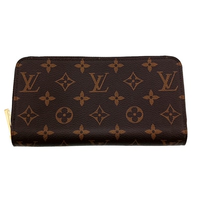 LOUIS VUITTON ルイ・ヴィトン ジッピー ウォレット 長財布 M41894 モノグラム ブラウン レディース【中古】