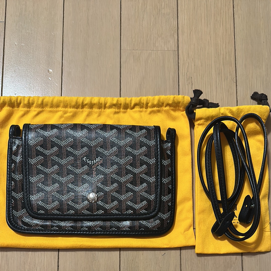 Goyard Plumet Pocket Wallet "Black"