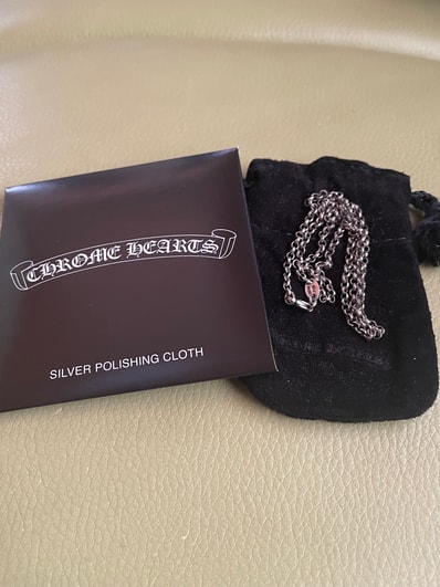 Chrome Hearts Roll Chain Necklace "Silver"