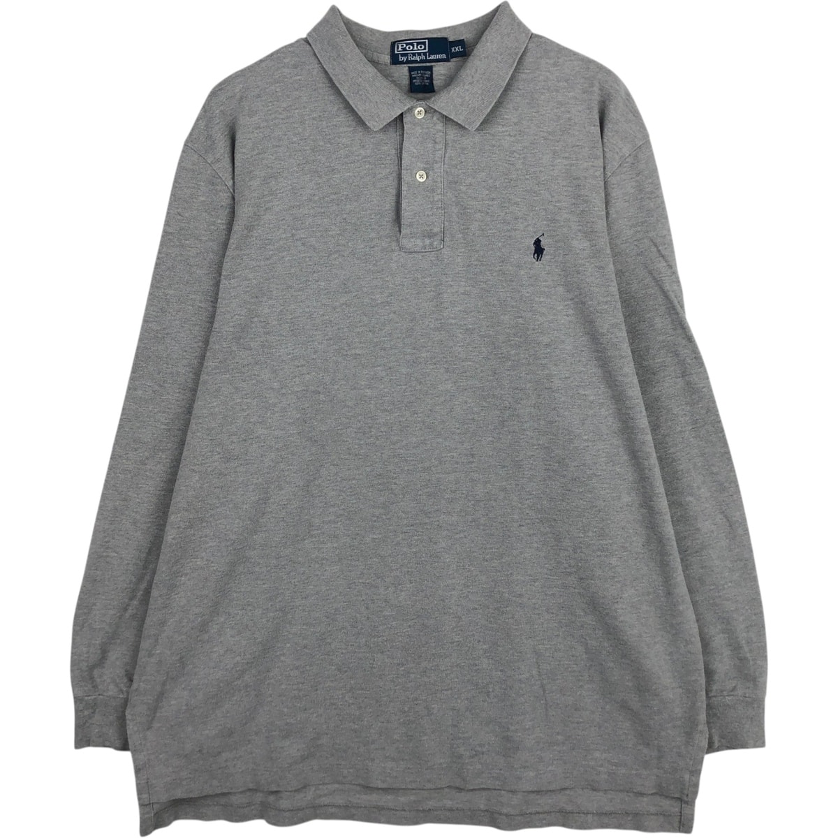 古着 ラルフローレン Ralph Lauren POLO by Ralph Lauren 長袖 ポロシャツ メンズXXL相当/eaa631909
