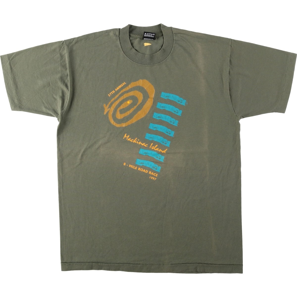古着 90年代 フルーツオブザルーム FRUIT OF THE LOOM プリントTシャツ USA製 メンズL相当 ヴィンテージ/eaa642519