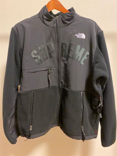 Supreme x The North Face Arc Logo Denali Fleece Jacket "Black"