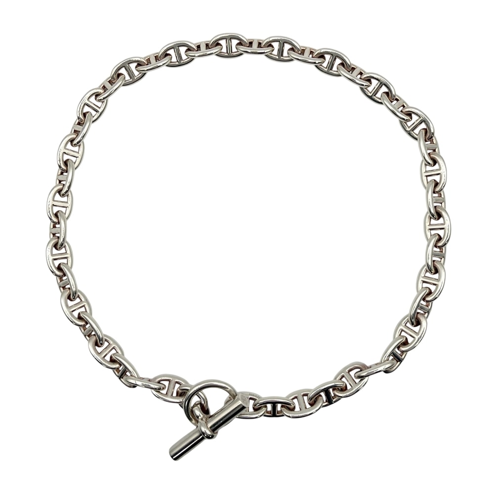 Hermes Chaine D'ancre PM Necklace Small Model "Silver"