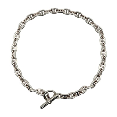 Hermes Chaine D'ancre PM Necklace Small Model "Silver"
