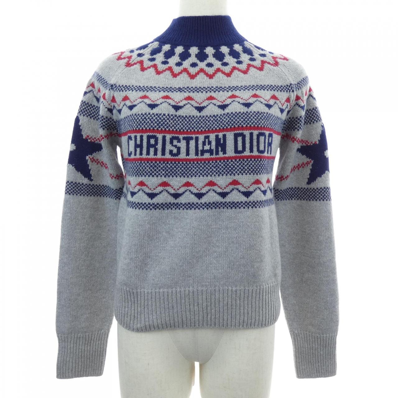 クリスチャンディオール CHRISTIAN DIOR DIORALPS STAND COLLAR SWGATER 144S60BM134 ニット