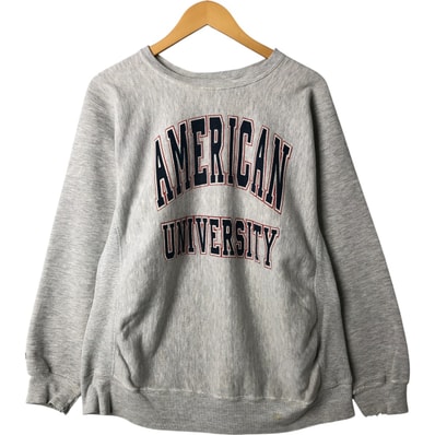 古着 90年代 ジャンスポーツ JANSPORT カレッジスウェットシャツ トレーナー USA製 メンズXL相当 ヴィンテージ/eaa546407