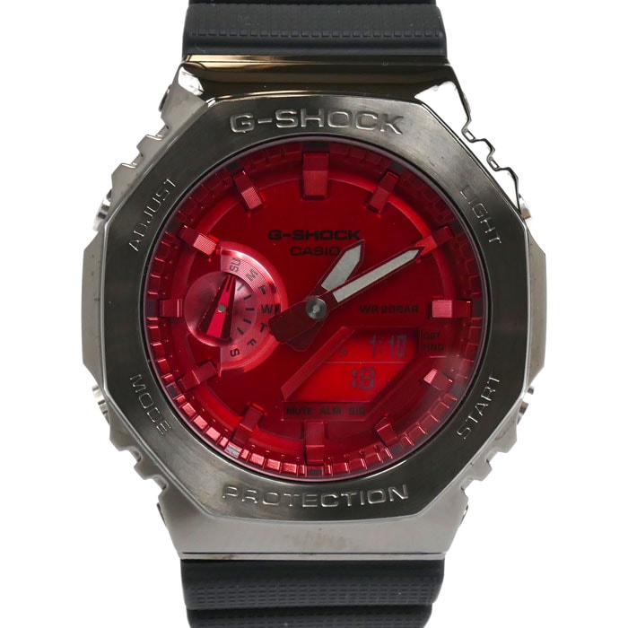 CASIO カシオ G-SHOCK 腕時計 電池式 GM-2100B-4AJF メンズ【中古】