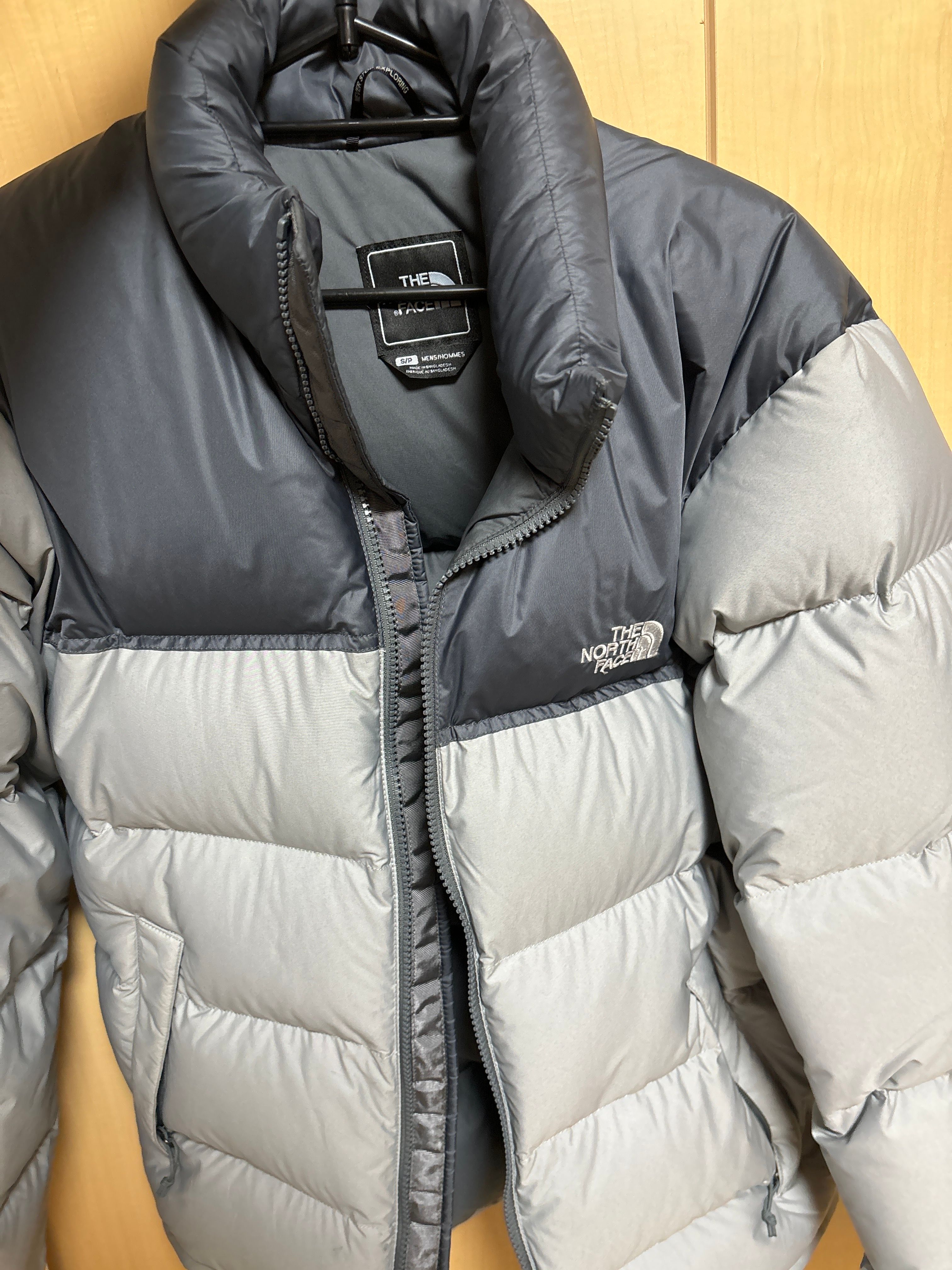 The North Face Nuptse Jacket 2022 "Vanadis Grey/Merde Grey"