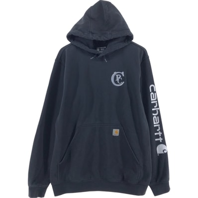古着 カーハート Carhartt Loose Fit スウェットプルオーバーパーカー メンズL相当/eaa524421
