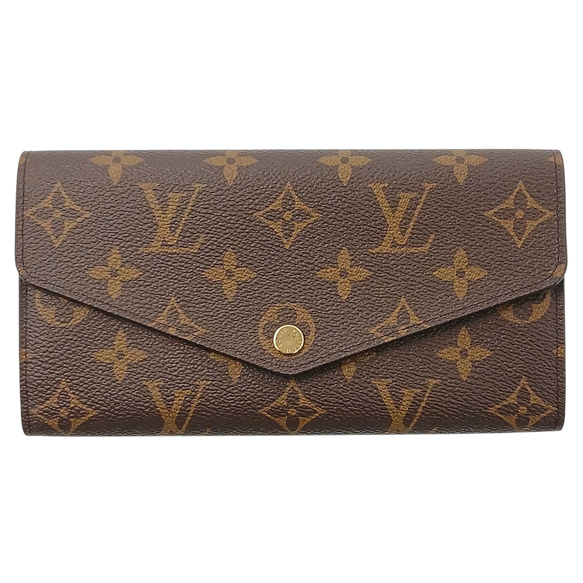LOUIS VUITTON ルイ・ヴィトン ポルトフォイユ サラ 長財布 M60531 モノグラム ブラウン レディース【中古】
