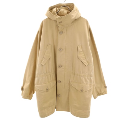 POLO RALPH LAUREN ポロラルフローレン 90s オールド フーデッド コート L ベージュ