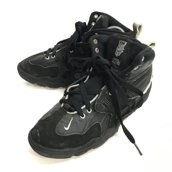NIKE TOTAL CONDITIONING/ナイキ★ハイカットスニーカー【7/24.0/black/黒】RARE/Vintage/sneakers/Shoes/trainers◆J-194