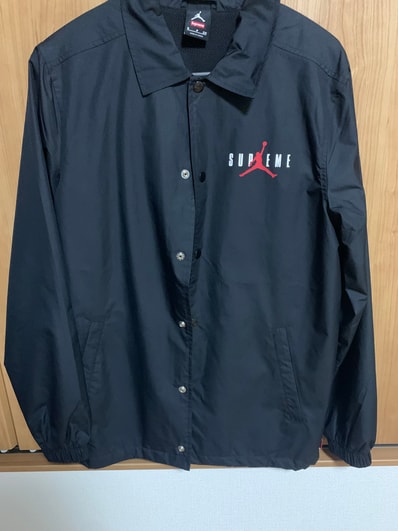 Supreme x Jordan Coaches Jacket "Black"
