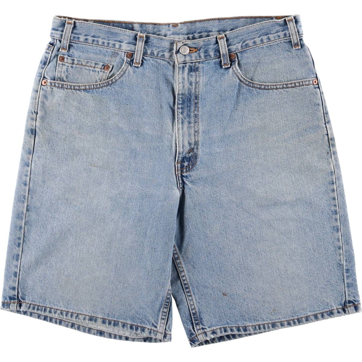 古着 90年代 リーバイス Levi's 550 RELAXED FIT デニムショーツ ショートパンツ カナダ製 メンズw35相当 ヴィンテージ/eaa578310
