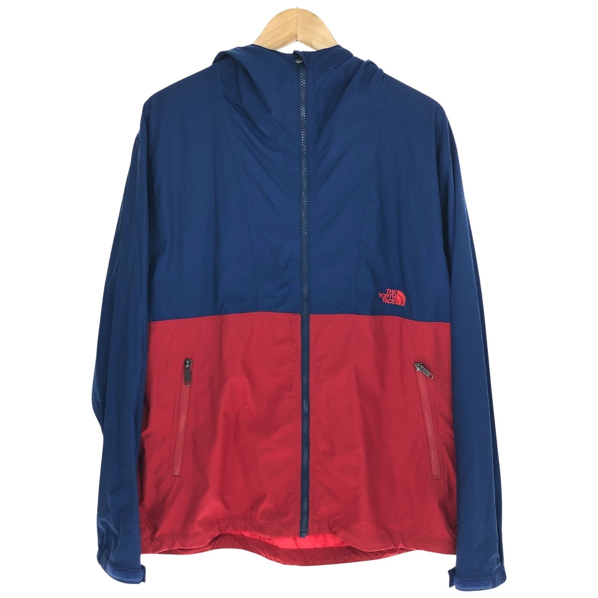 THE NORTH FACE ザノースフェイス ジャケット コンパクトジャケット SIZE L  NP71530 ネイビー×レッド