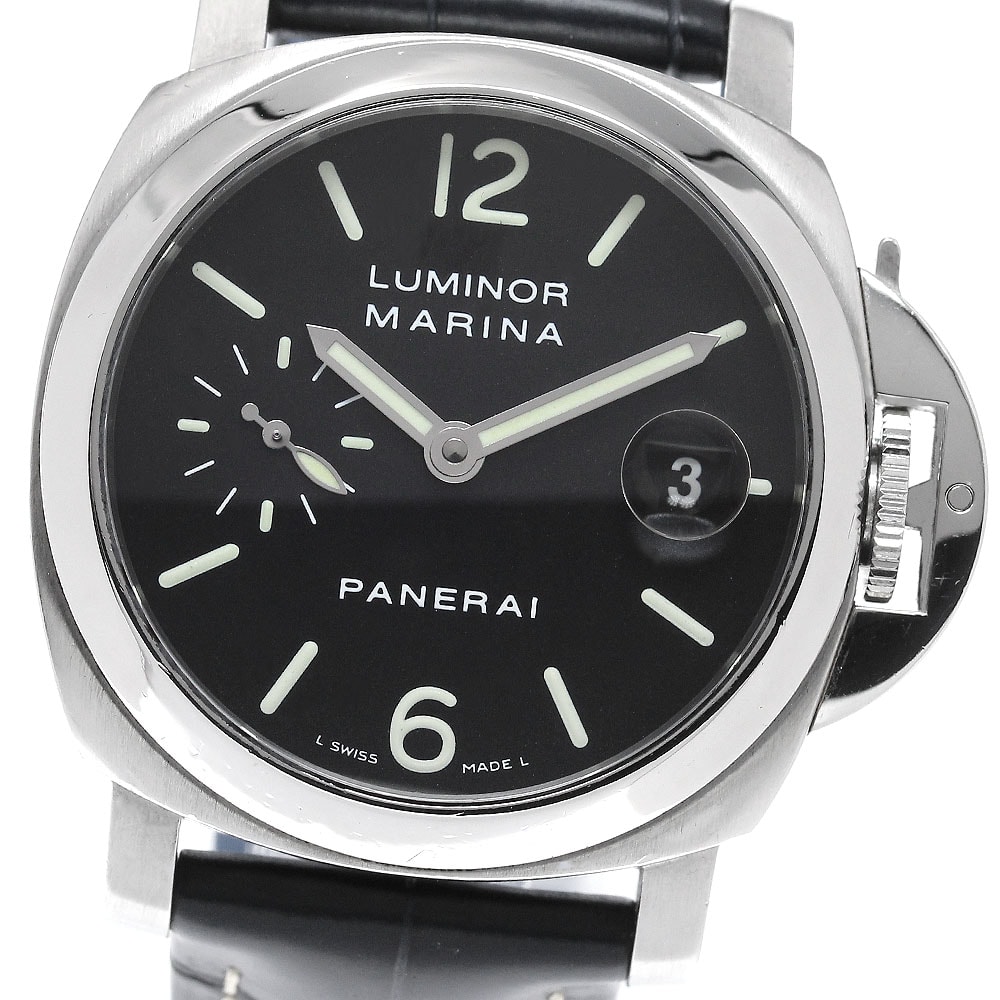 パネライ ルミノールマリーナ PAM00048 メンズ 【中古】