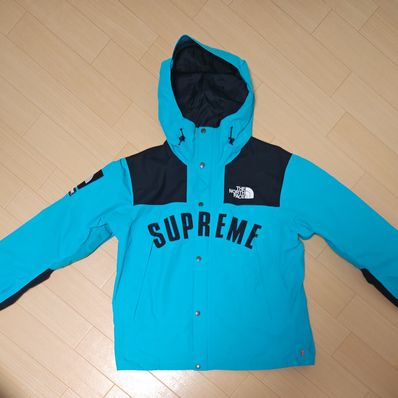 Supreme x The North Face Arc Logo Mountain Parka "Blue"