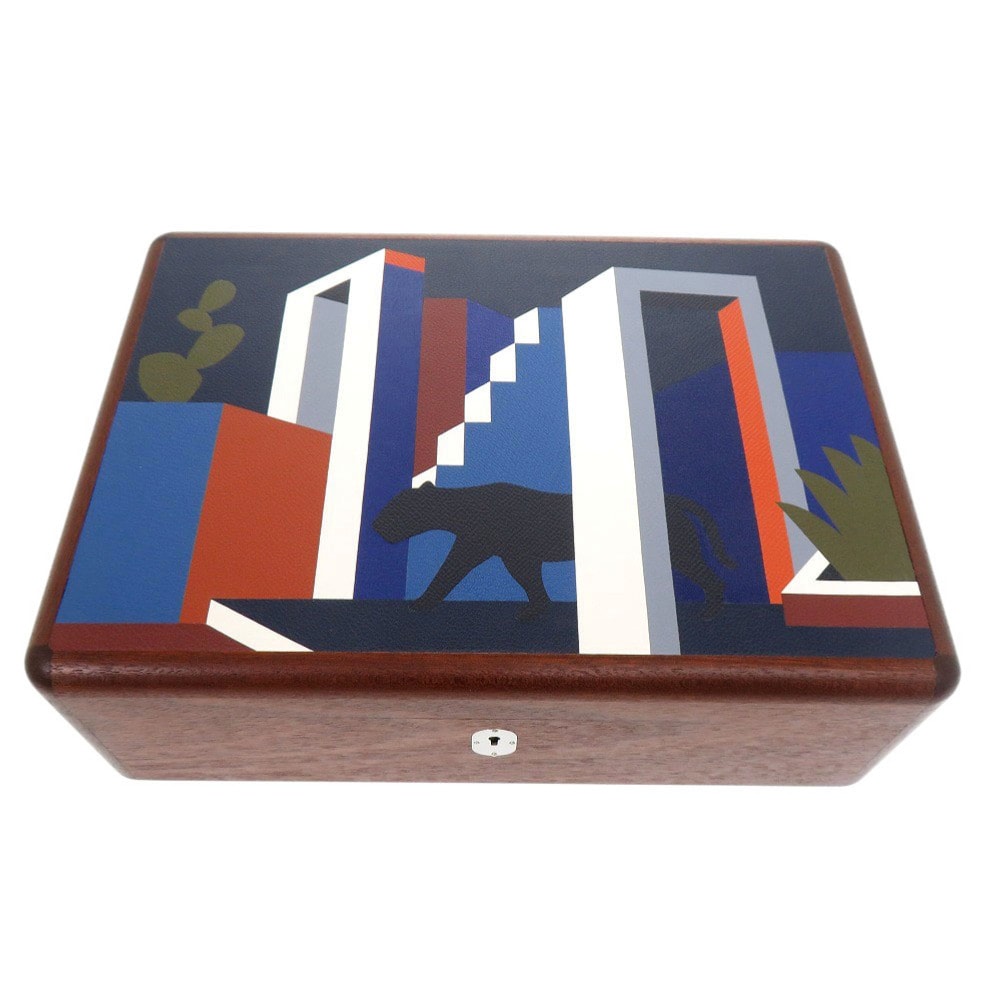 エルメス FELIN DANS UN JARDIN MEXICAN