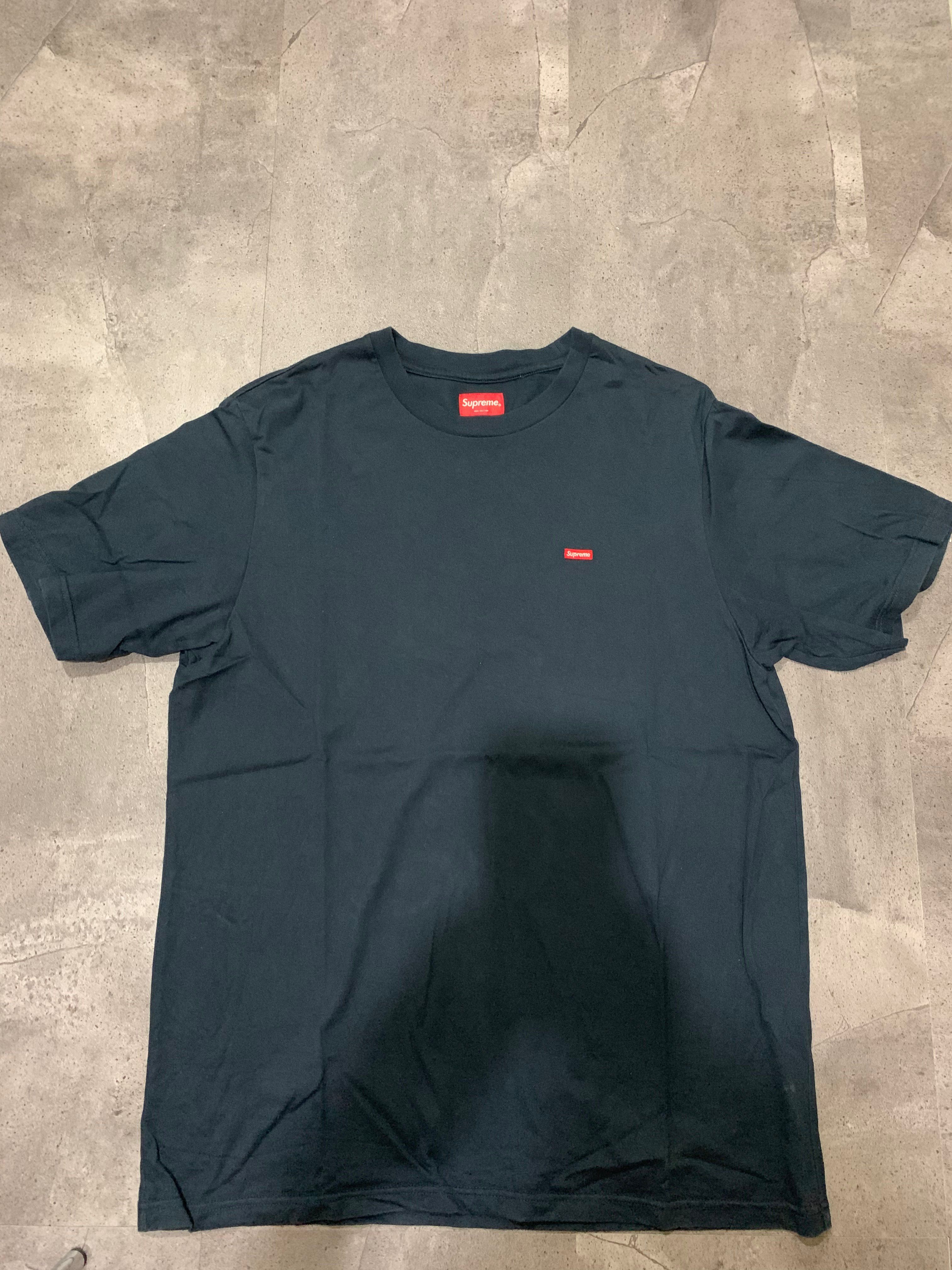 Supreme Small Box Tee "Navy"(20SS)