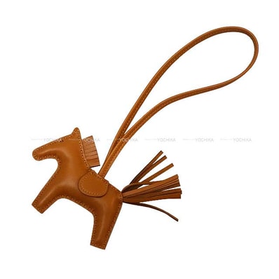 HERMES エルメス バッグチャーム ロデオ PM ソーゴールド SO GOLD ゴールド アニョーミロ(ラム) G刻印 新品