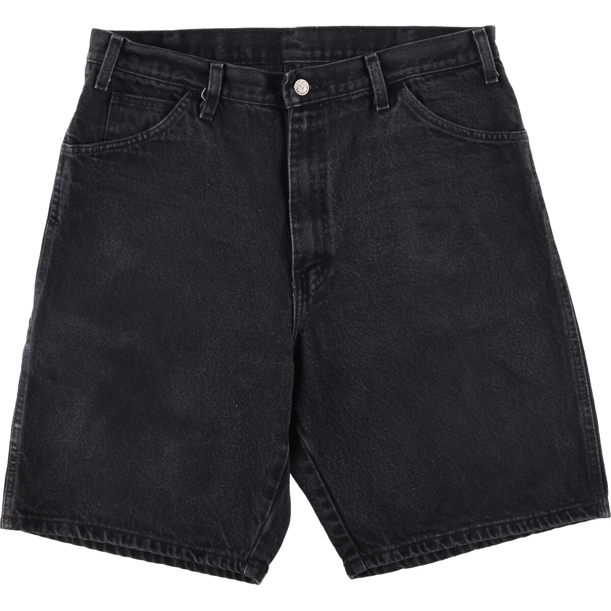 古着 ディッキーズ Dickies ブラックデニムショーツ ショートパンツ メンズw35相当/eaa554161