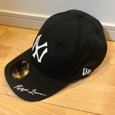 NEW ERA x Polo Ralph Lauren x MLB 49FORTY Cooperstown New York Yankees "Black"