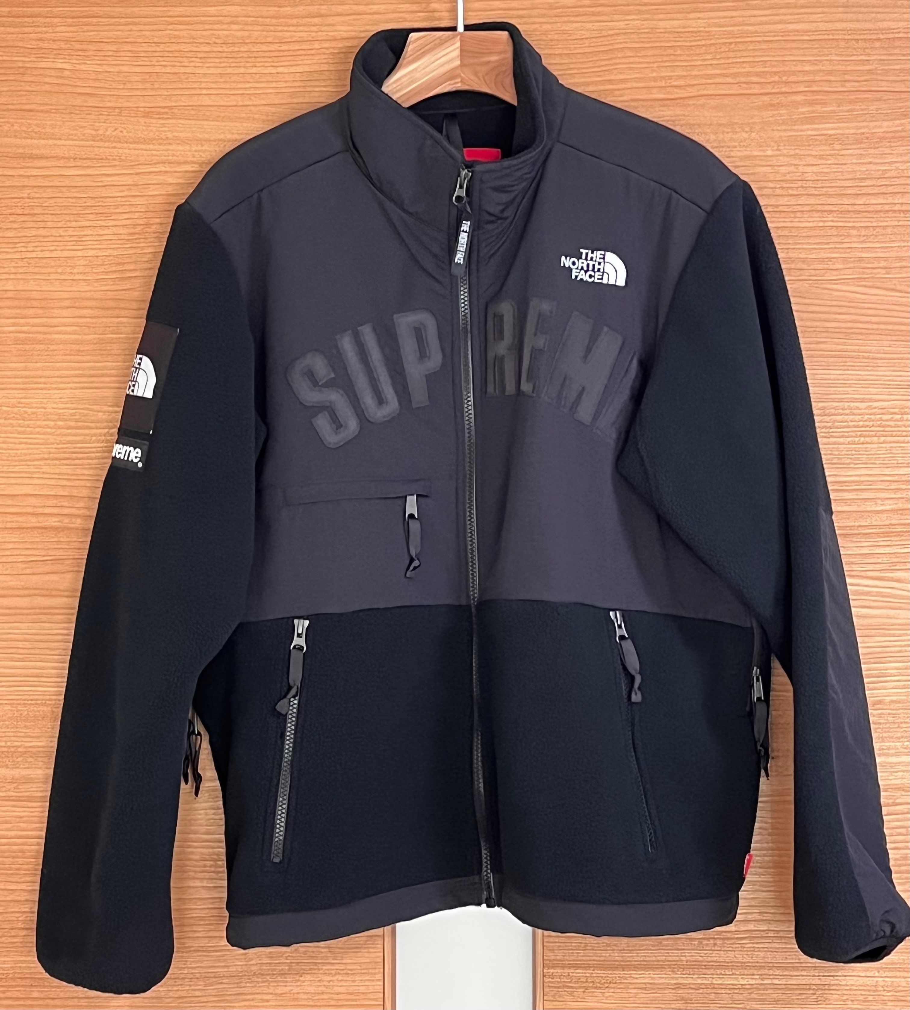 Supreme x The North Face Arc Logo Denali Fleece Jacket "Black"