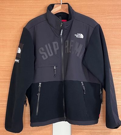 Supreme x The North Face Arc Logo Denali Fleece Jacket "Black"