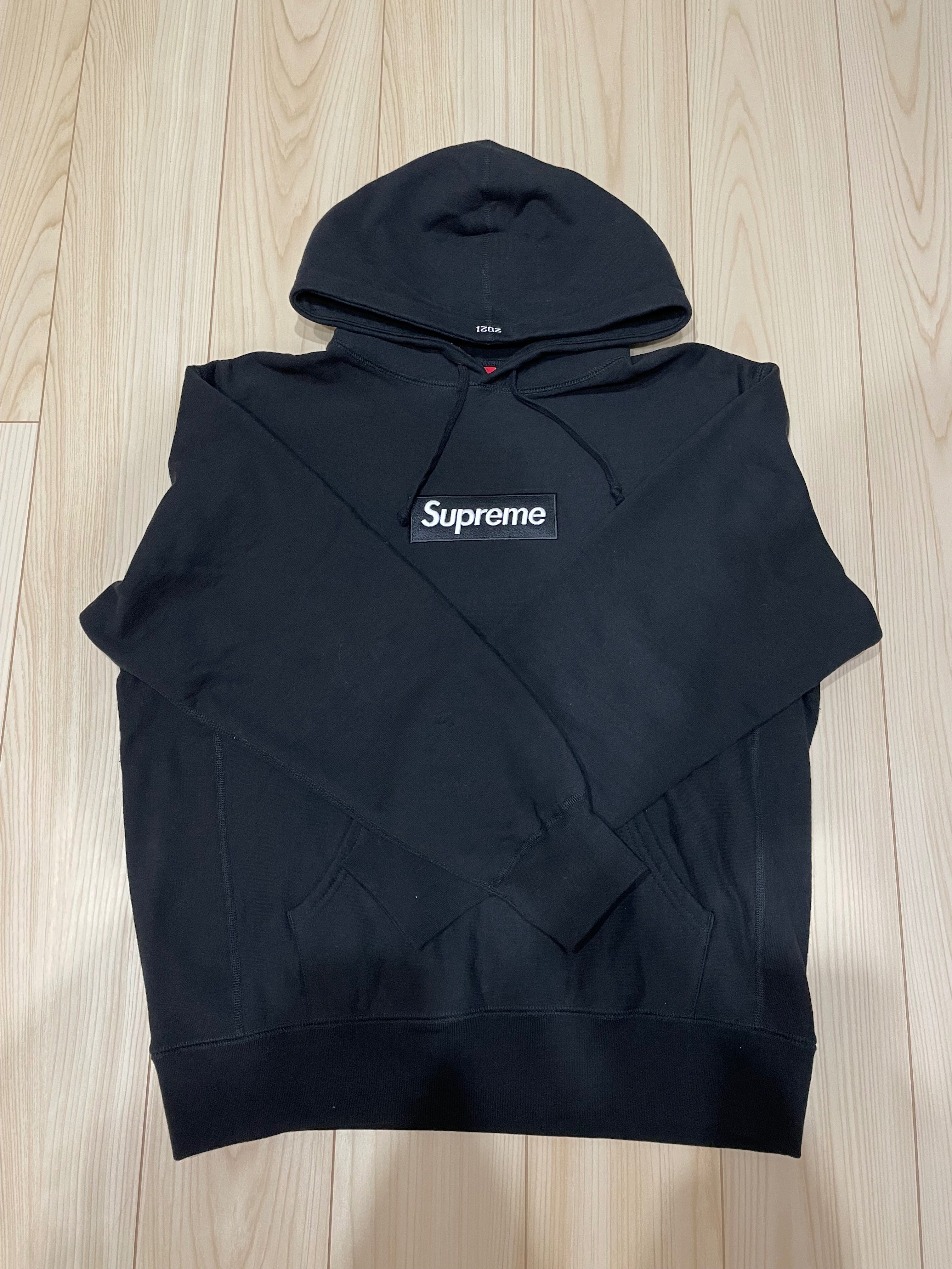 Supreme Box Logo Hooded Sweatshirt "Black" (21FW)