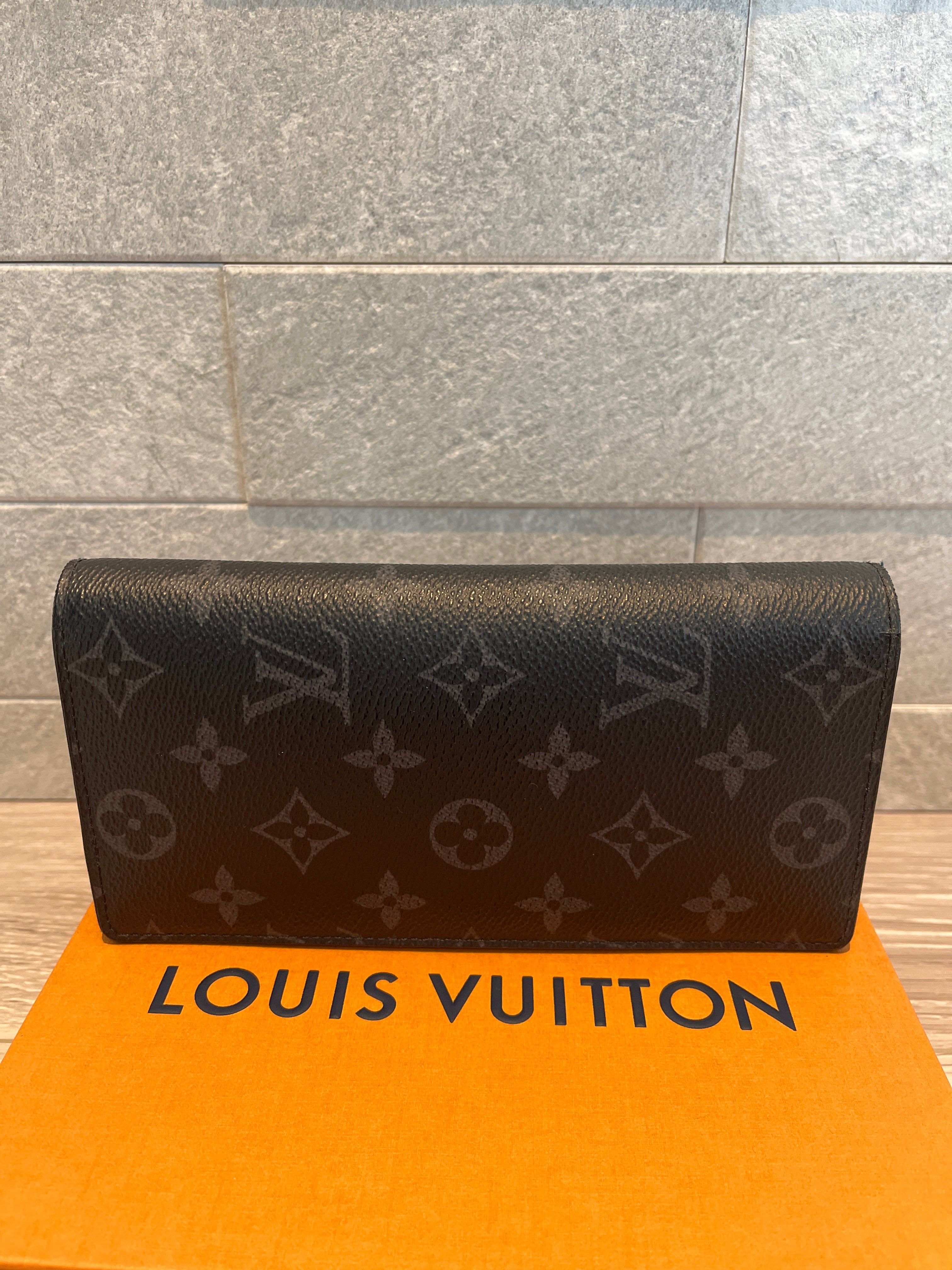 Louis Vuitton Brazza Wallet Monogram Eclipse