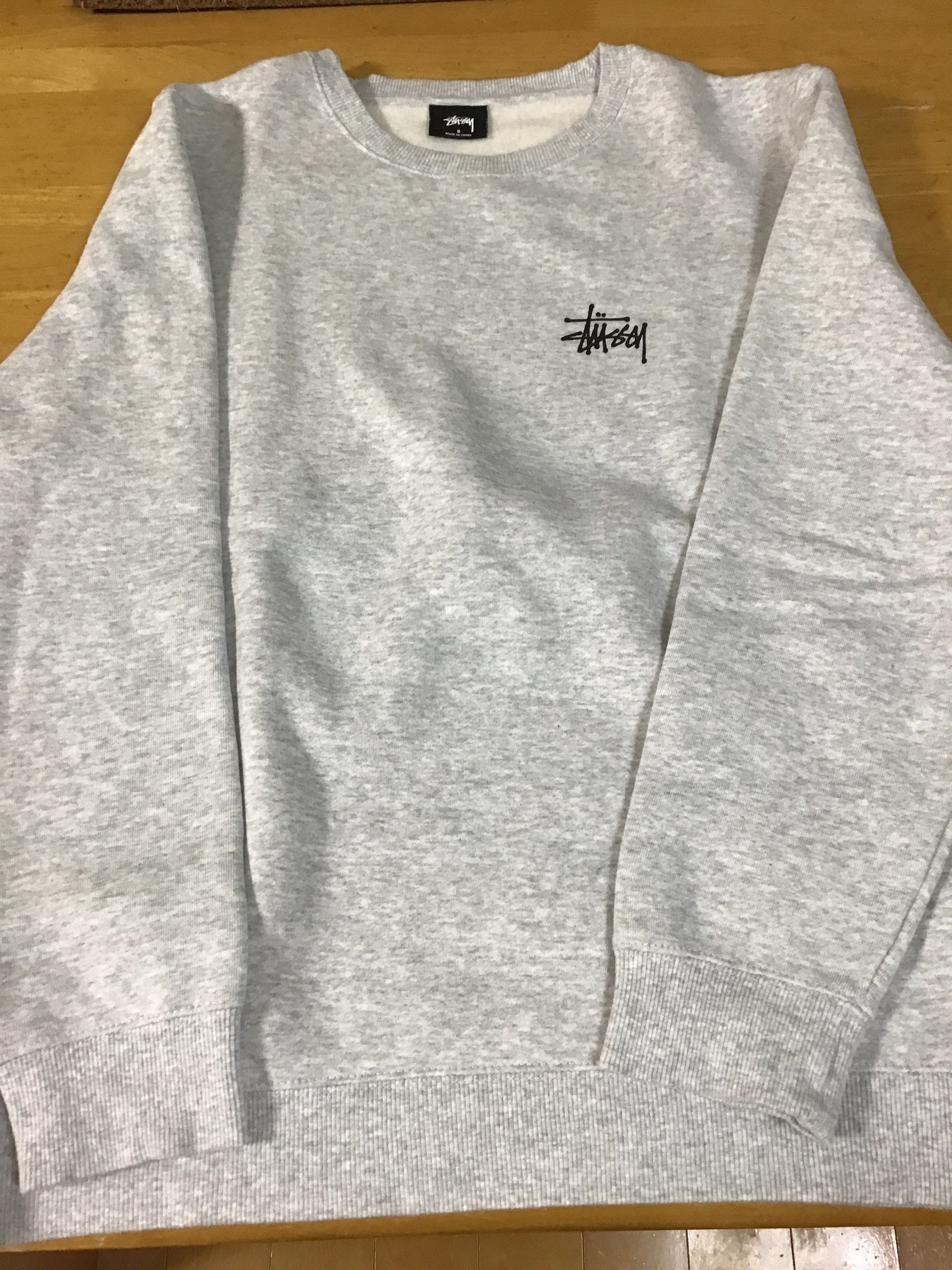 Stussy BASIC STUSSY CREW "Ash Heather"