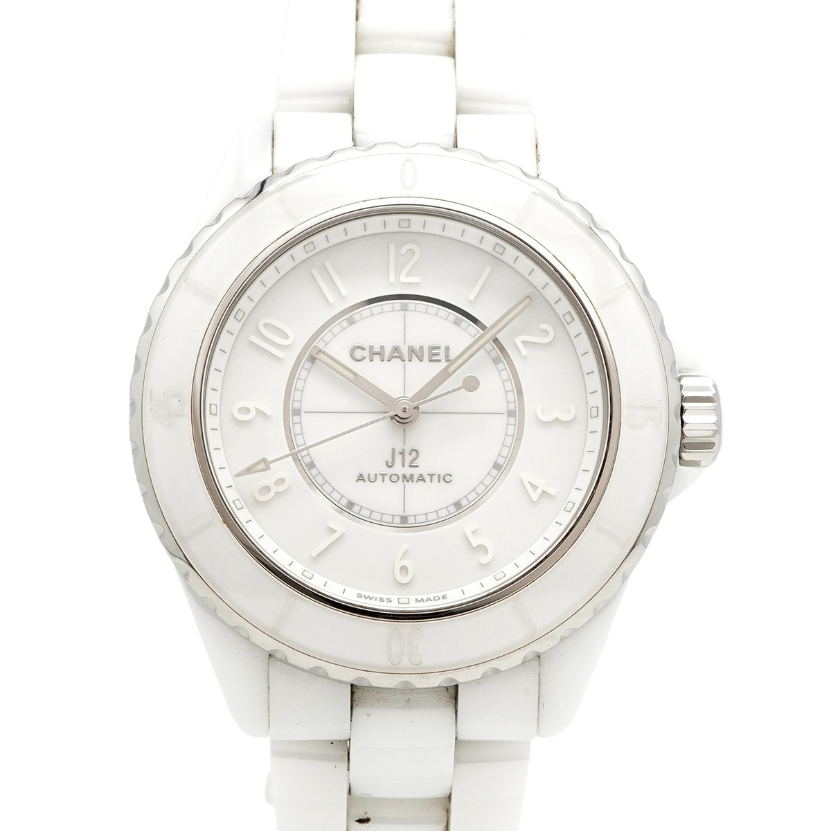 ★最終価格★SALE【6wcd0322】シャネル J12 ファントム H6186 白文字盤【中古】腕時計 メンズ