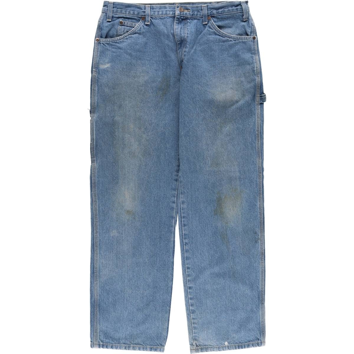 古着 ディッキーズ Dickies デニムペインターパンツ メンズw34相当/eaa539935